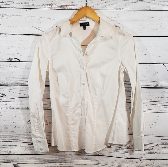 The Limited White Button Down Shirt SP EUC - Picture 2 of 5